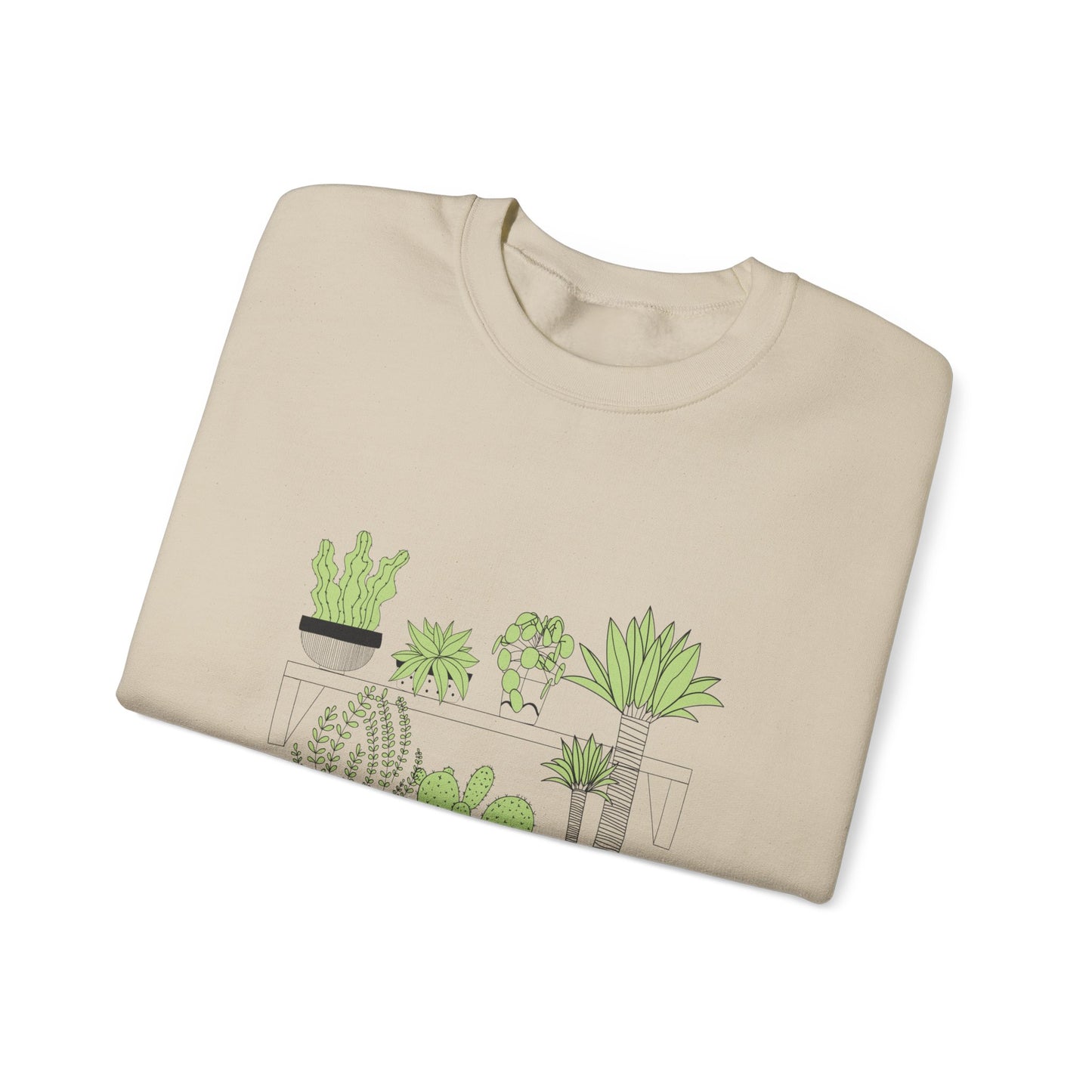 Flourish & Thrive Cactus Crewneck Sweatshirt